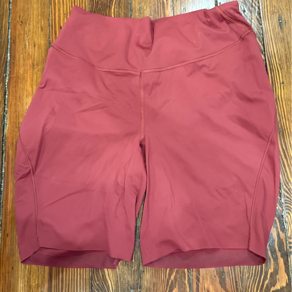 Lululemon 9” Fitted/Spandex Shorts